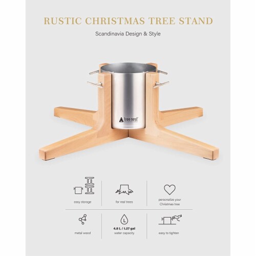 Rustic Christmas Tree Stand 