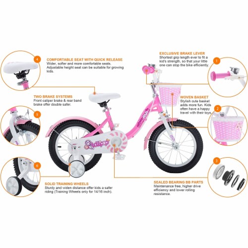 Royalbaby 16 inch bike pink best sale