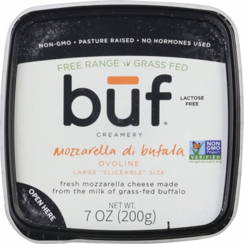 BUF Mozzarella di Bufala Fresh Mozzarella Cheese Perspective: top