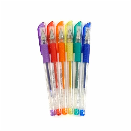 6 Gel Pens Gel Pastel Colors Pen Set Adults Kids Coloring Book