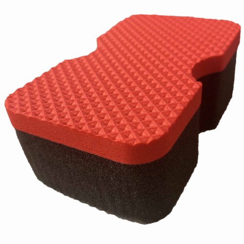 4 PC Express Shoe Shine Polish Sponges Instant Shine Leather Care Boots Protects Perspective: top