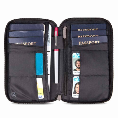 RFID Blocking Travel Passport Holder - Brilliant Promos - Be Brilliant!