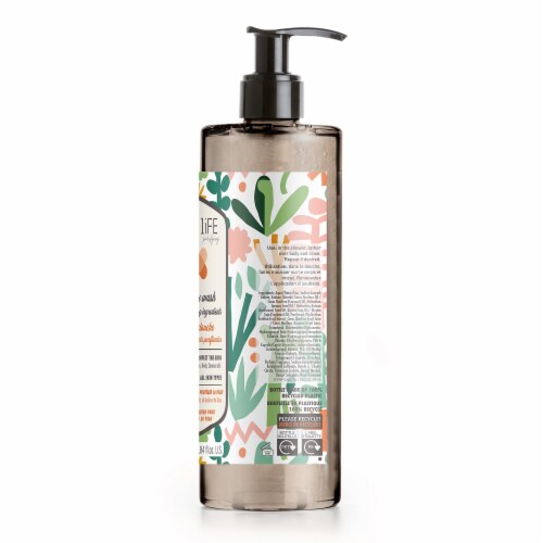 Gel for Life Purifying Body Wash with Purifying Ingredients, Soybean, Amla, Coconut Oil Perspective: top