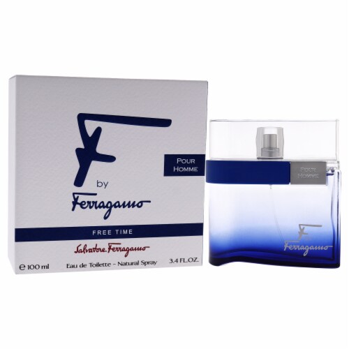 F Black by Salvatore Ferragamo 3.4 oz Eau de Toilette Spray / Men