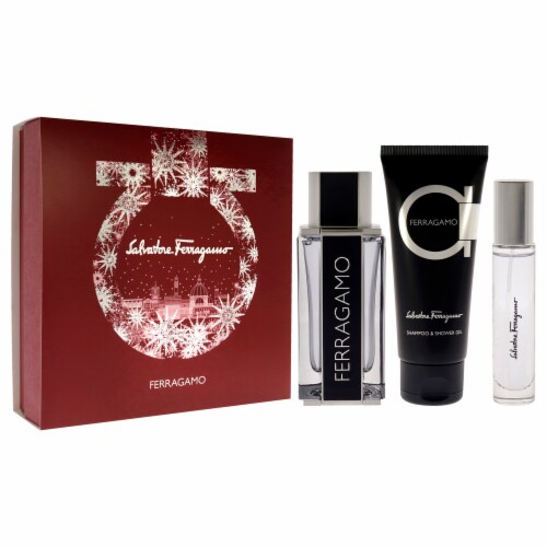 Salvatore Ferragamo by Salvatore Ferragamo For Men 3 Pc Gift Set 3 Pc Gift Set Metro Market