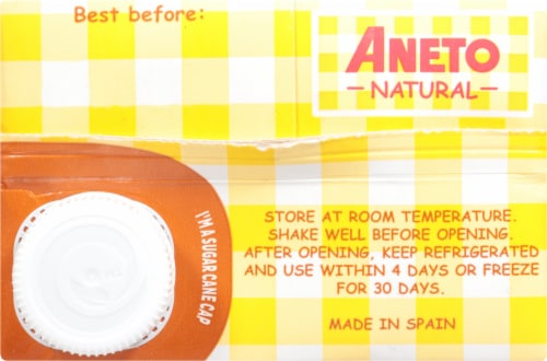 Caldo Natural Aneto Chicken Broth Perspective: top