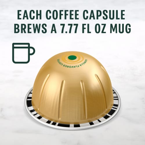 Starbucks® Smooth Caramel Coffee Capsules for Nespresso Vertuo Machines, 8  ct / 3.52 oz - Kroger