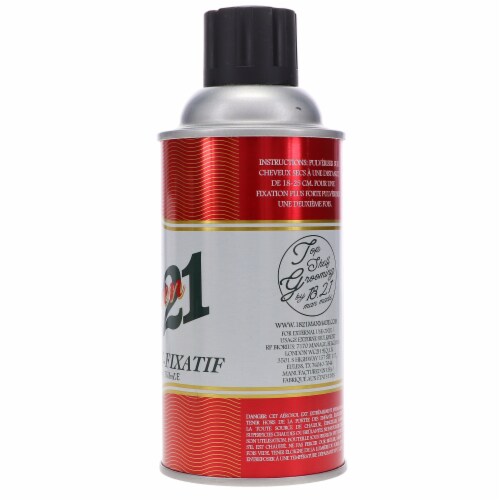 18.21 Man Made Premium Hair Spray 10 oz Perspective: top