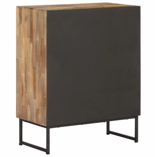 vidaXL Sideboard Reclaimed Teak Wood 23.6 x11.8 x29.5 Perspective: top