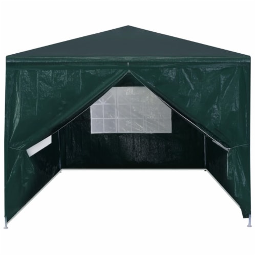 vidaXL Party Tent 9.8'x9.8' Green Perspective: top