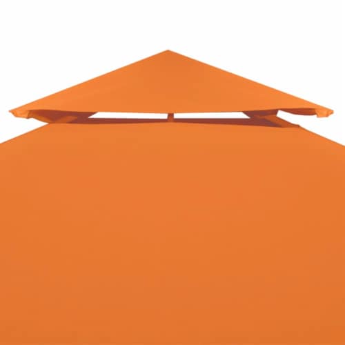 vidaXL Gazebo Cover Canopy Replacement 9.14 oz/yd² Orange 10'x13' Perspective: top
