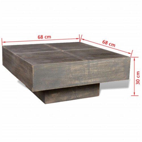 Vidaxl coffee table solid mango wood discount