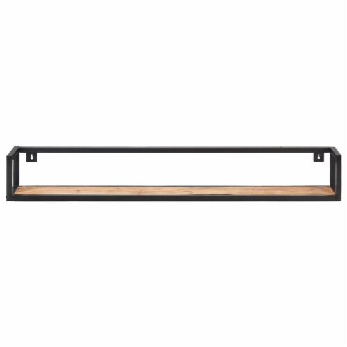 vidaXL Wall Shelves 2 pcs 47.2 Solid Acacia Wood Perspective: top