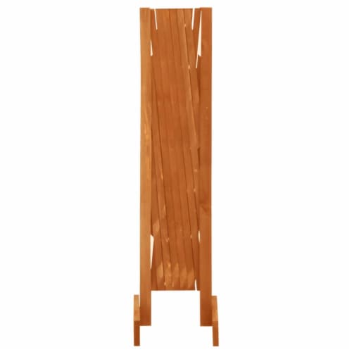 vidaXL Garden Trellis Fence Orange 47.2 x35.4 Solid Firwood Perspective: top