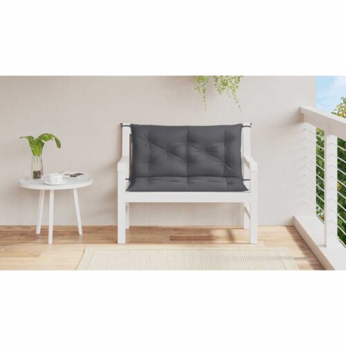 Vidaxl Cushion For Swing Chair Anthracite 39.4  Fabric Perspective: top