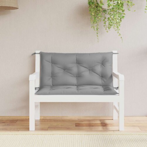 Vidaxl Cushion For Swing Chair Gray 39.4  Fabric Perspective: top