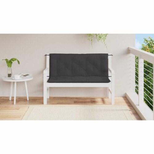Vidaxl Cushion For Swing Chair Black 47.2  Fabric Perspective: top