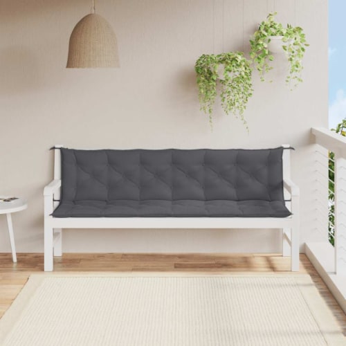 Vidaxl Cushion For Swing Chair Anthracite 78.7  Fabric Perspective: top