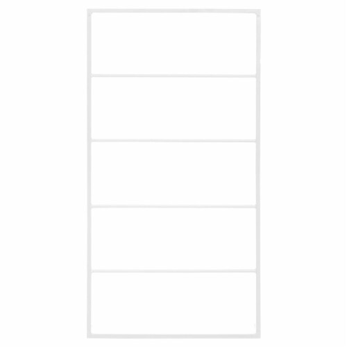 vidaXL Towel Rack White 23.6 x3.9 x45.7  Steel Perspective: top
