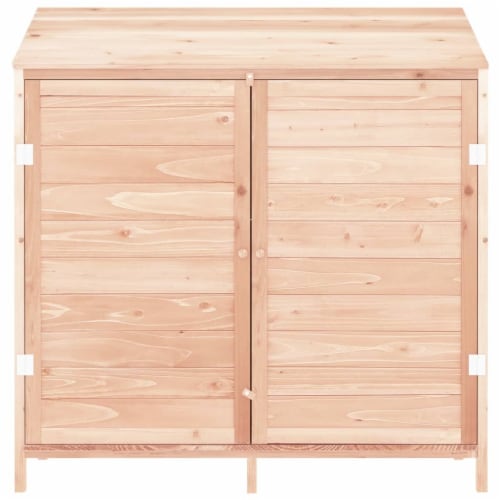 vidaXL Garden Shed 40.2 x20.5 x44.1 Solid Wood Fir Perspective: top