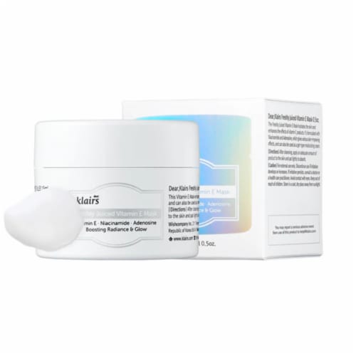 DearKlairs, Freshly Juiced Vitamin E Mask Perspective: top