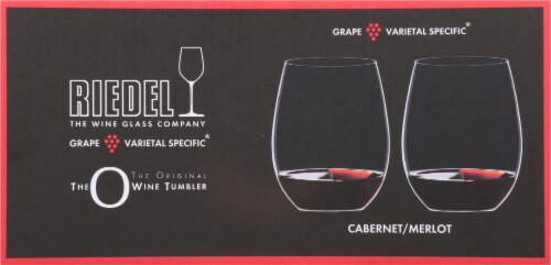 Riedel The O Wine Tumbler Set Perspective: top
