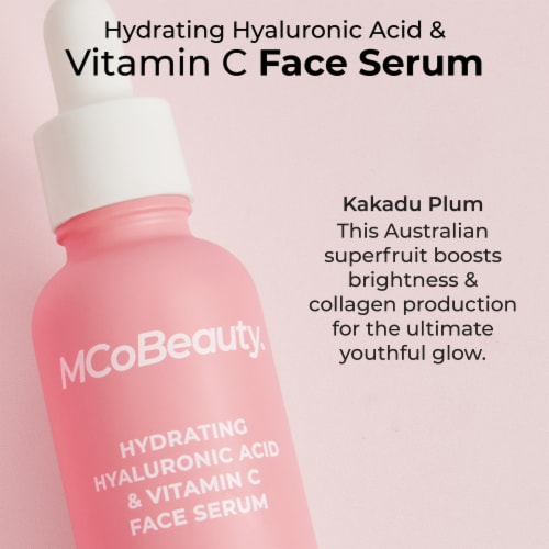 MCoBeauty Hydrating Serum With Hyaluronic Acid & Vitamin C For All Skin Types Perspective: top