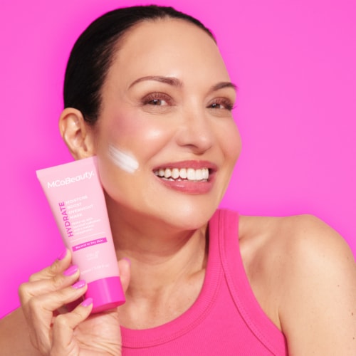 MCoBeauty Hydrate Moisture Boost Overnight Face Mask For Normal to Dry Skin Perspective: top