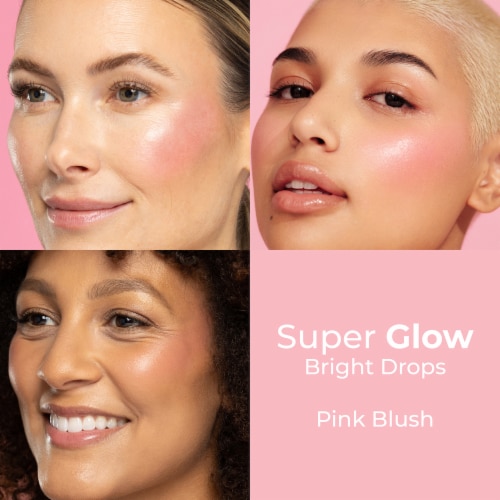 MCoBeauty® Super Glow Blush Drops - Blush Pink Perspective: top