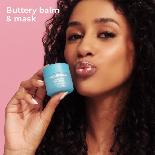 MCoBeauty Overnight Lip Mask - Bubble Gum Perspective: top