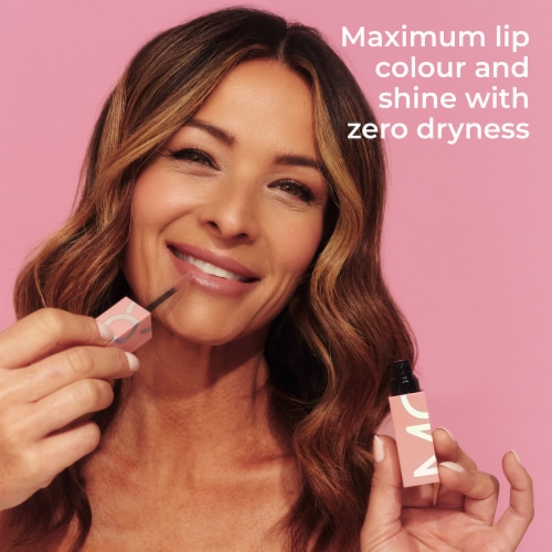 MCoBeauty Lip Ink Longwear Hold - Nude Mauve Perspective: top