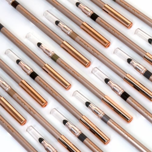 Nude by Nature Contour Eye Pencil - 03 Anthracite Perspective: top