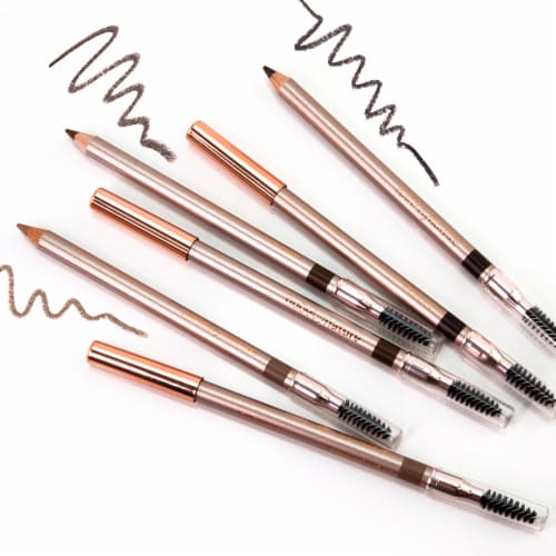 Nude By Nature Defining Brow Pencil 02 - Medium Brown Perspective: top