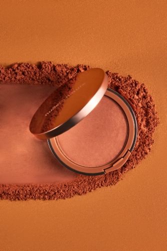 Nude by Nature Matte Pressed Bronzer - 01 Bondi Bronze Perspective: top