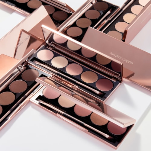 Nude by Nature Natural Illusion Eye Palette - 01 Classic Nude Perspective: top