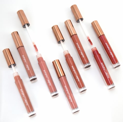 Nude by Nature Moisture Infusion Lipgloss - 12 Crystal Tulip Perspective: top