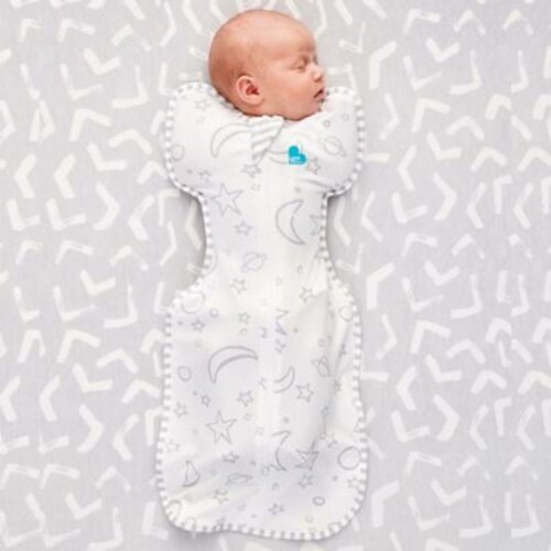 Love to Dream™ Small Swaddle UP™ Stars and Moon Silky Lux Transition