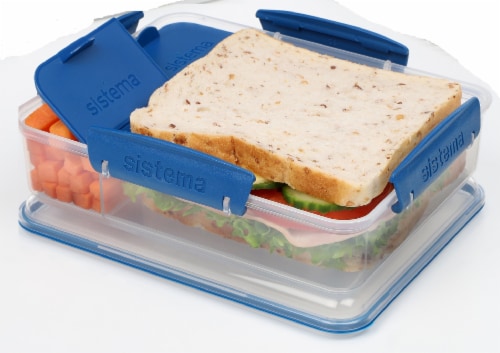 Sistema® To Go™ Snack Attack™ Duo Food Container Perspective: top