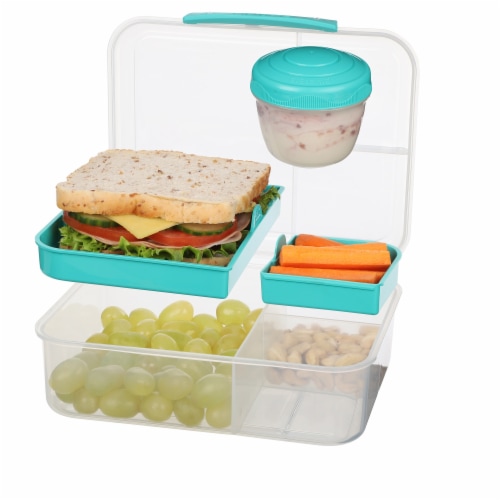 Sistema® Bento Lunch To Go Container Perspective: top