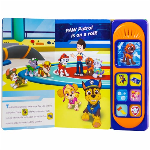 Hachette Little Sound Book Paw Patrol: Ready Set Rescue Board Book Perspective: top