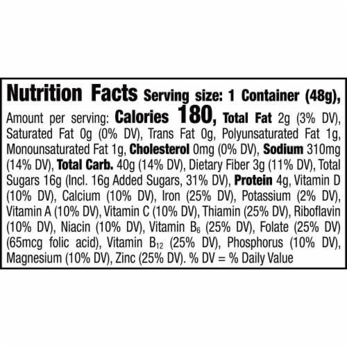 Lucky Charms Cereal Oats and Marshmallows 1.7 GEM13899 Perspective: top