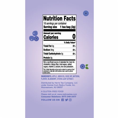 Red Rose Sweet Temptations Blueberry Muffin 18ct - 6 pack Perspective: top