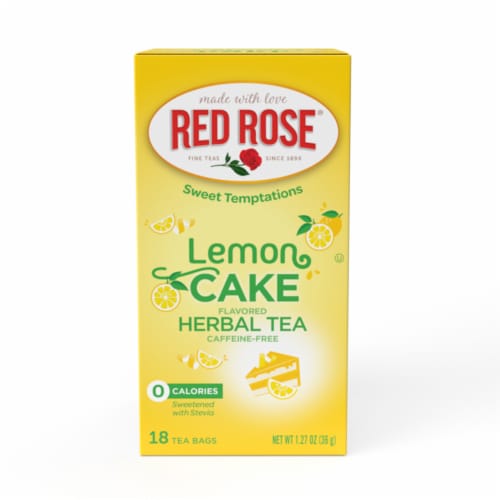 Red Rose Sweet Temptations Lemon Cake 18ct - 6 pack Perspective: top