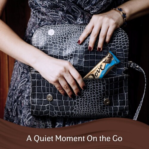 Dove, Silky Smooth Milk Chocolate, 1.44 Oz Bars (Case of 18) Perspective: top