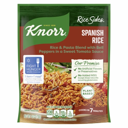 Knorr® Rice Sides™ Spanish Rice Case Lot Sale Perspective: top