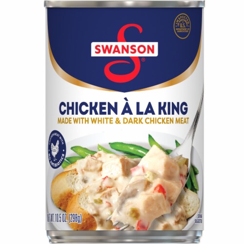 Swanson Canned Chicken a la King Perspective: top