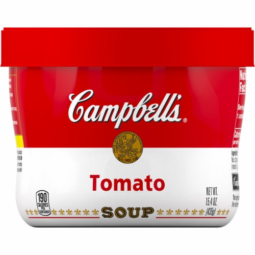 Campbell's® Tomato Soup Case Perspective: top