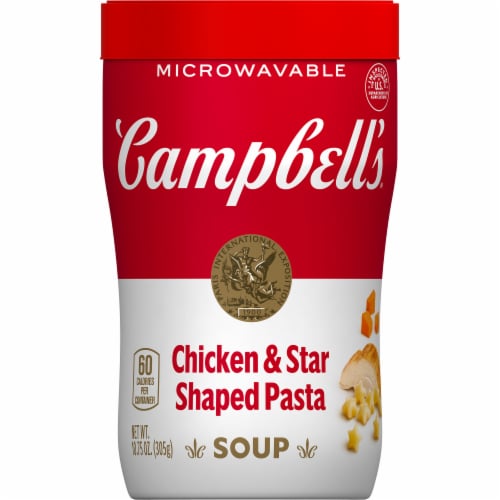 Campbell's® Sipping Soup Chicken Soup & Star Shaped Pasta Perspective: top