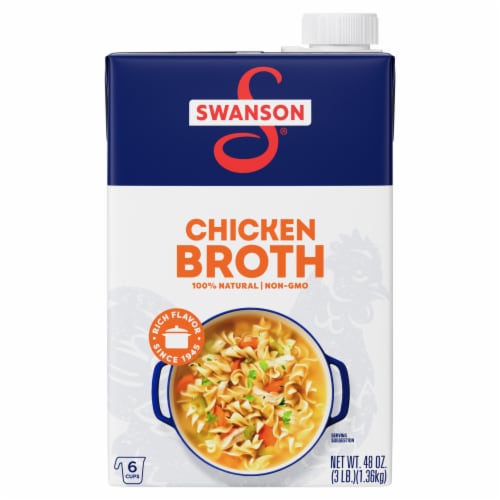 Swanson® Chicken Broth Pack Perspective: top