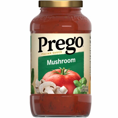 Prego Fresh Mushroom Sauce Case Sale Perspective: top